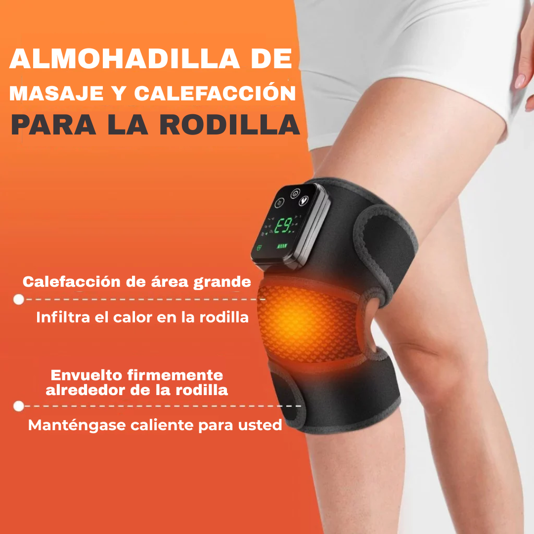Massageador de Rodilla con Calor y Vibración – Compra 1 y Llévate 2