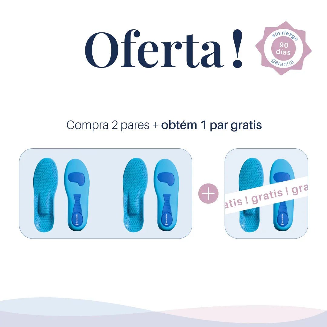 Plantillas ComfyFeet™️ - Disfruta de días sin dolor, sin tratamientos caros ni visitas al médico....