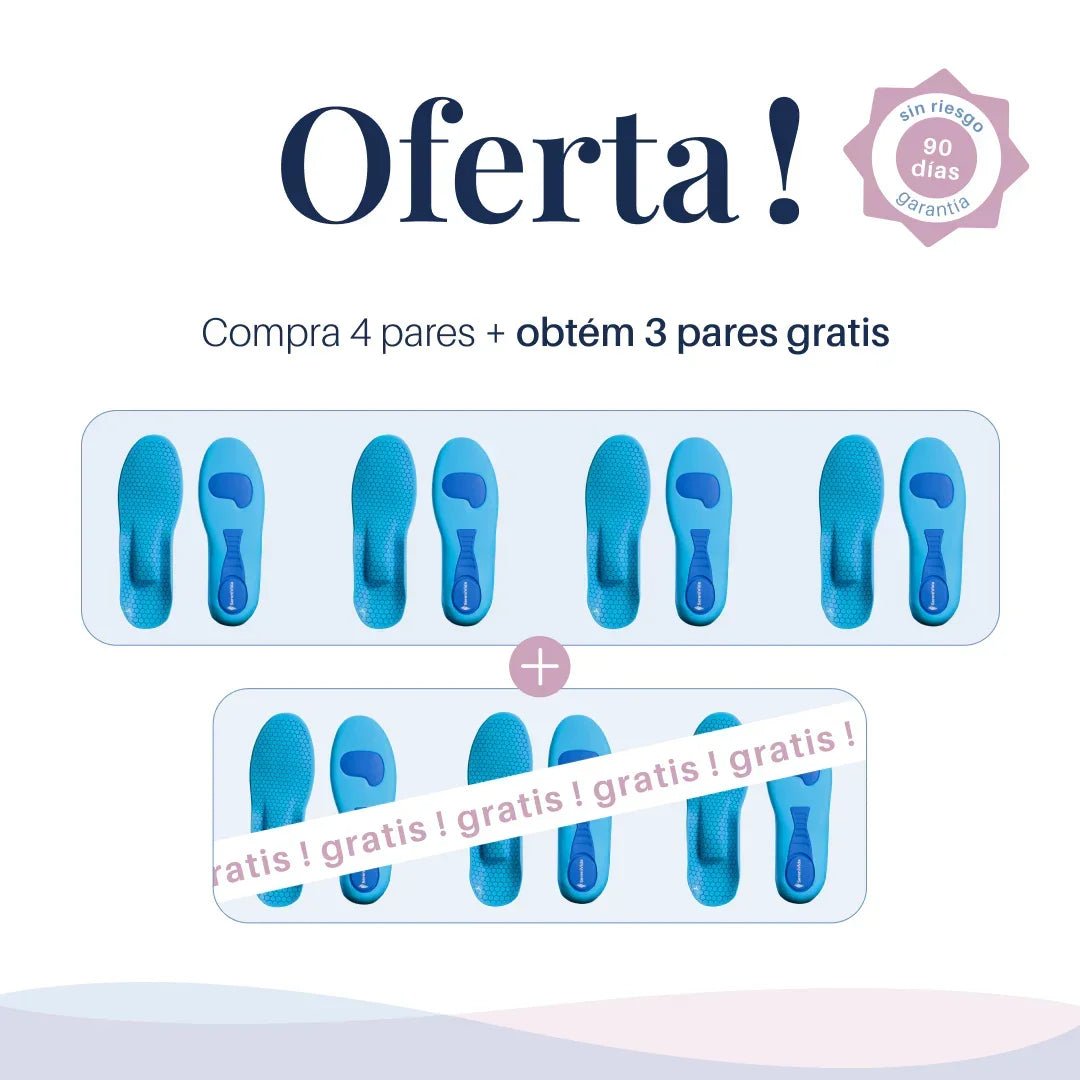 Plantillas ComfyFeet™️ - Disfruta de días sin dolor, sin tratamientos caros ni visitas al médico....
